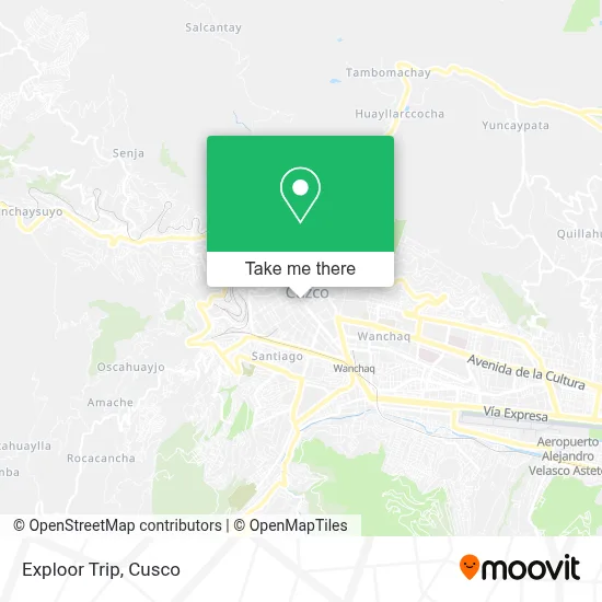 Exploor Trip map
