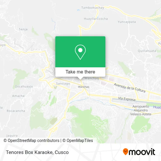 Tenores Box Karaoke map