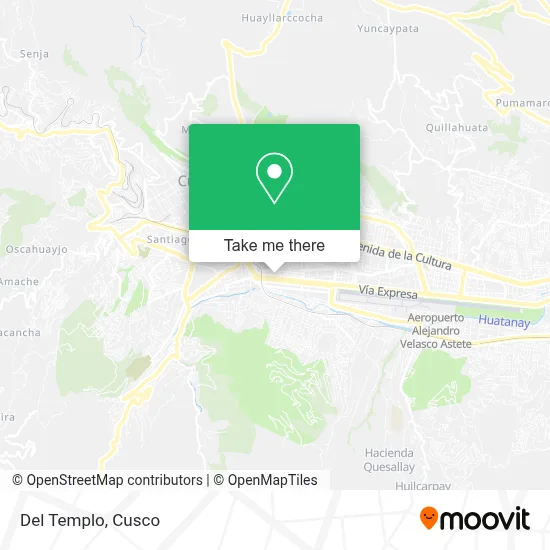 Del Templo map
