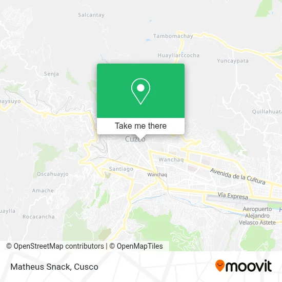 Matheus Snack map