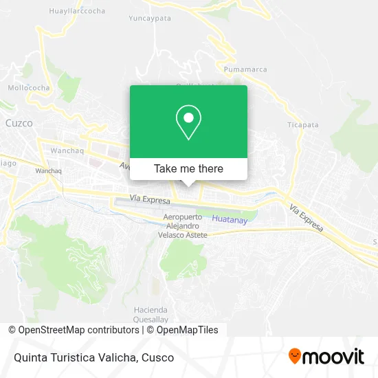 Quinta Turistica Valicha map