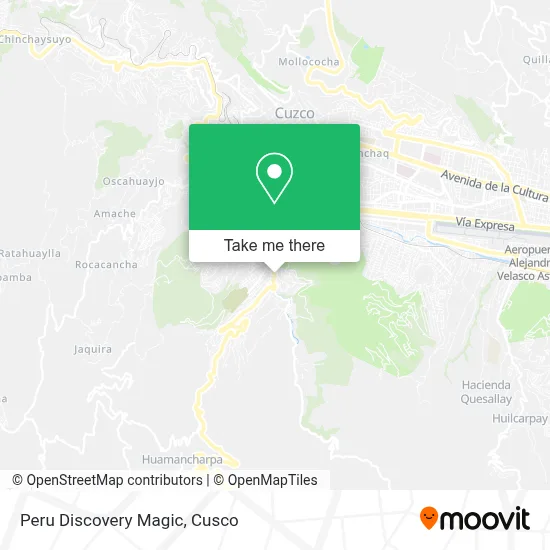 Peru Discovery Magic map