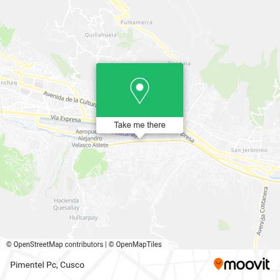 Pimentel Pc map