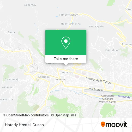 Hatariy Hostel map