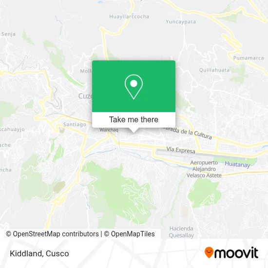 Kiddland map