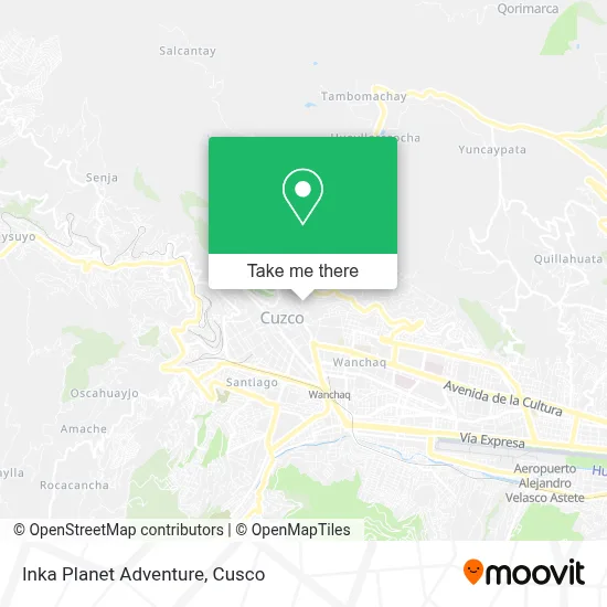 Inka Planet Adventure map