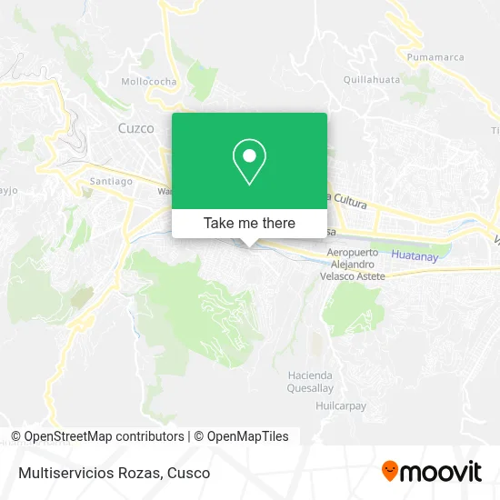 Multiservicios Rozas map