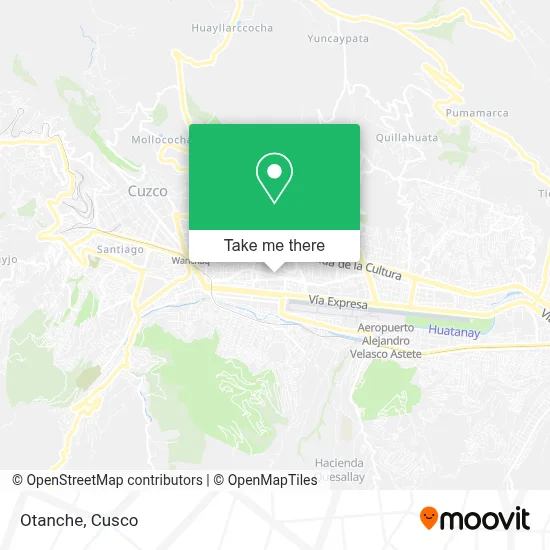 Otanche map