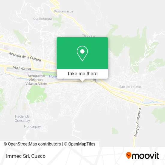 Immec Srl map
