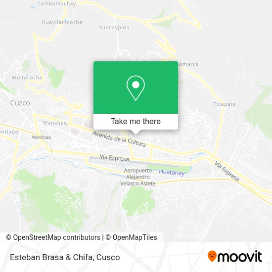 Esteban Brasa & Chifa map