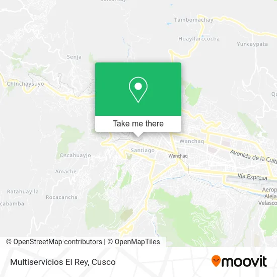 Multiservicios El Rey map