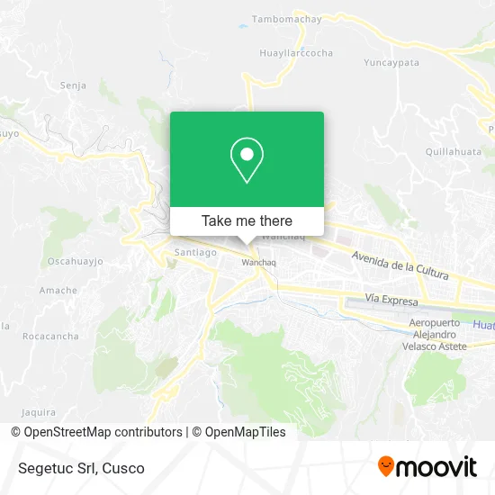 Segetuc Srl map