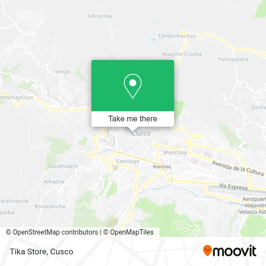 Tika Store map