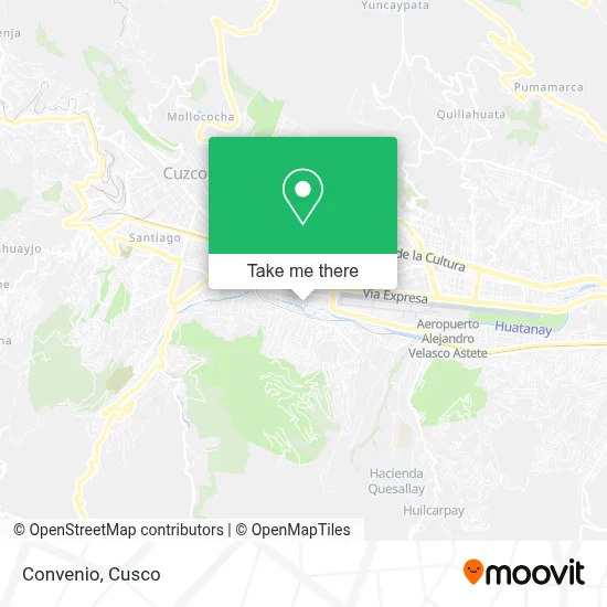 Convenio map