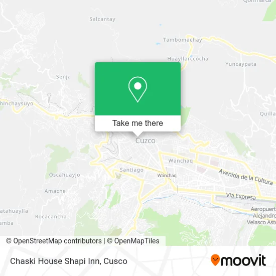 Chaski House Shapi Inn map
