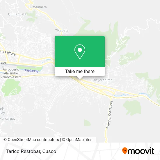 Tarico Restobar map