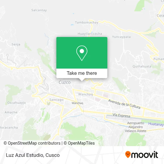 Luz Azul Estudio map