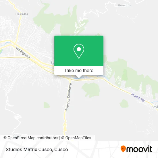 Studios Matrix Cusco map