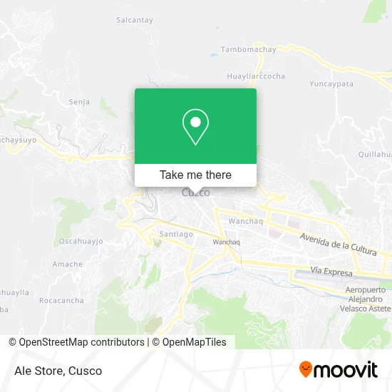 Ale Store map