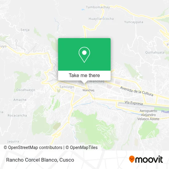 Rancho Corcel Blanco map