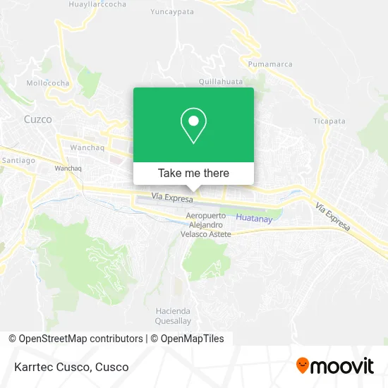 Karrtec Cusco map
