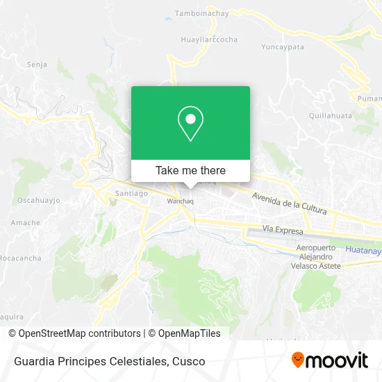 Guardia Principes Celestiales map