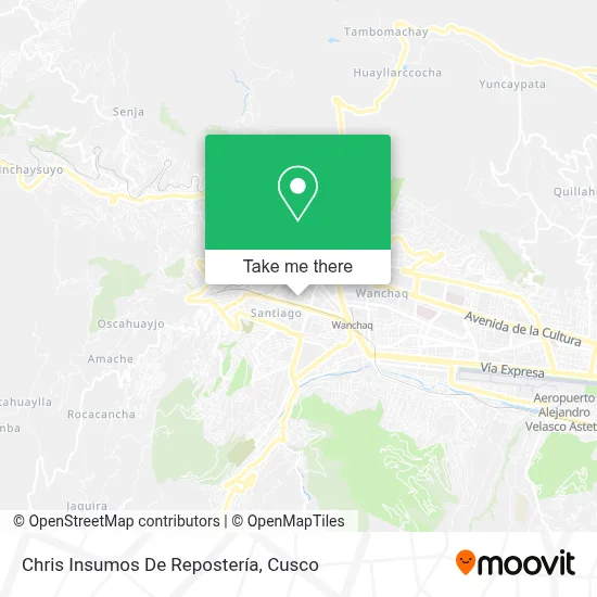 Chris Insumos De Repostería map
