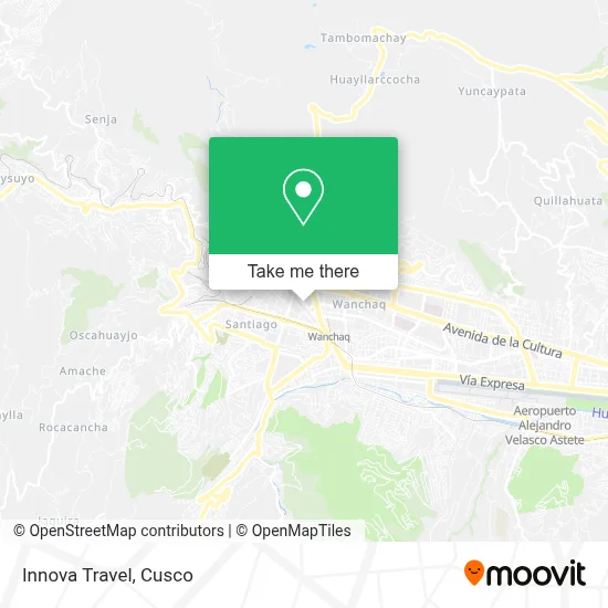 Innova Travel map