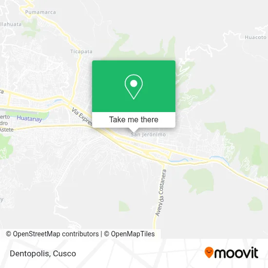 Dentopolis map