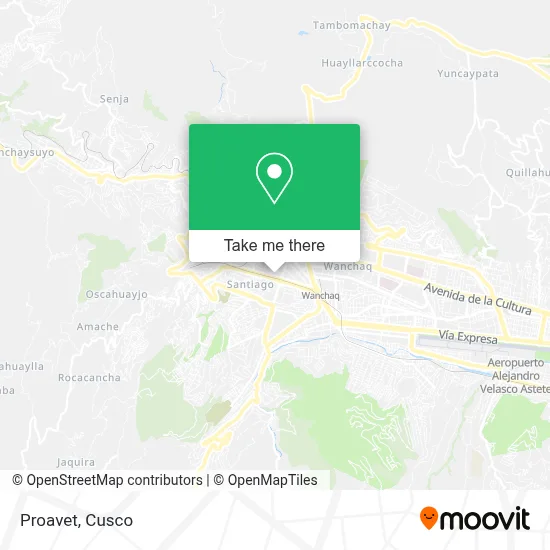 Proavet map