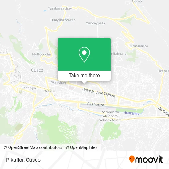 Pikaflor map