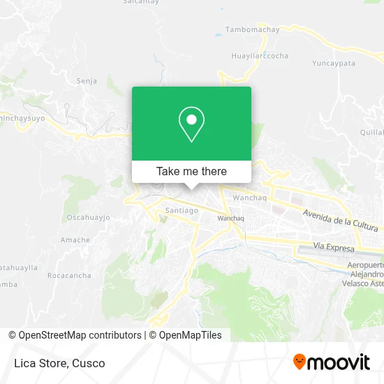 Lica Store map