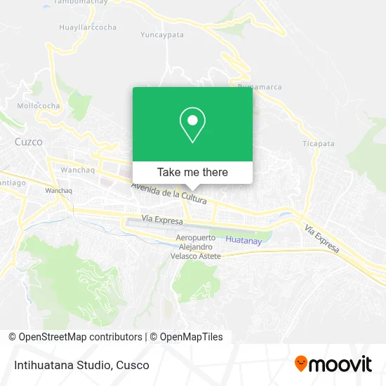 Intihuatana Studio map