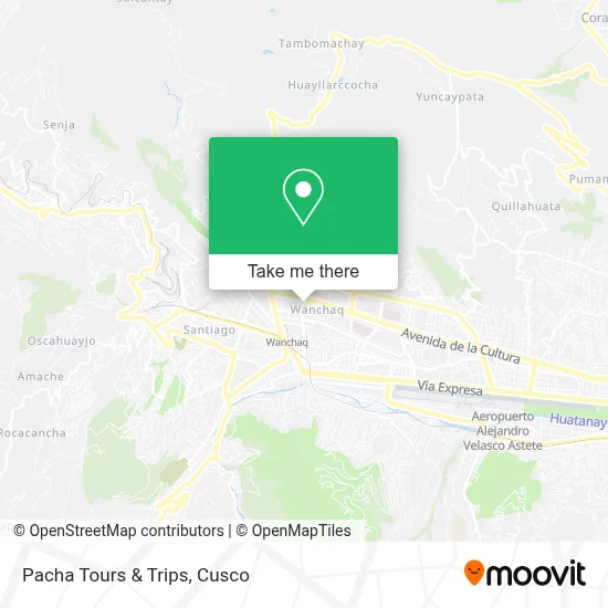 Pacha Tours & Trips map