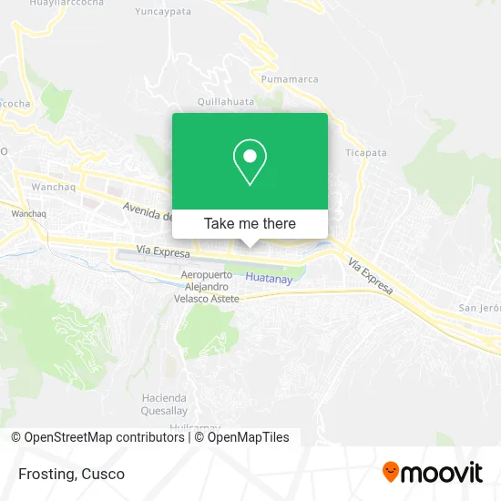 Frosting map