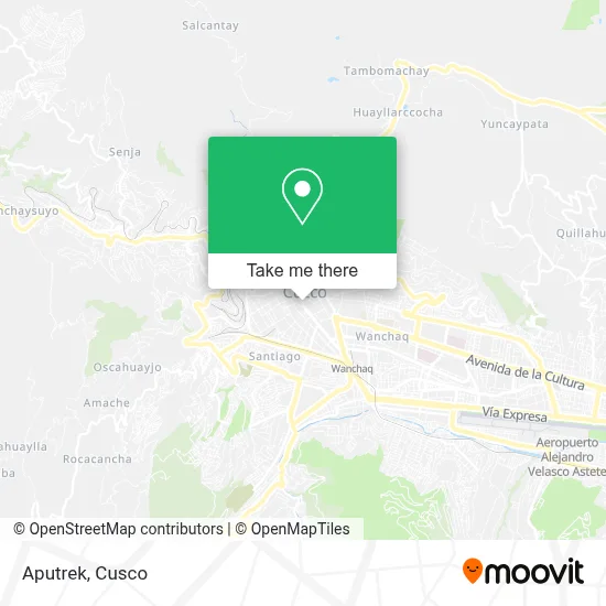Aputrek map