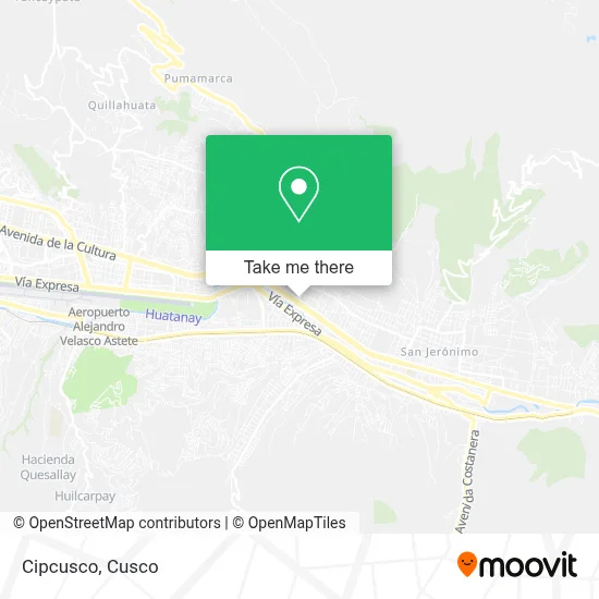 Cipcusco map