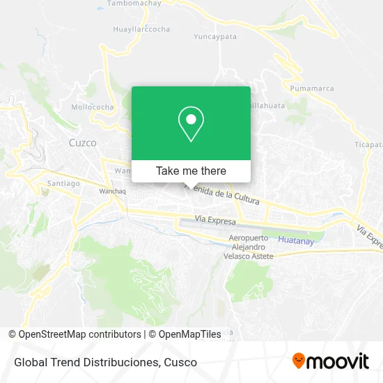 Global Trend Distribuciones map