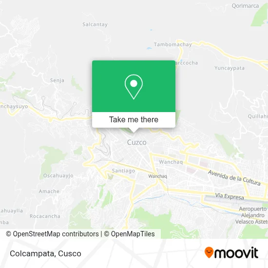 Colcampata map