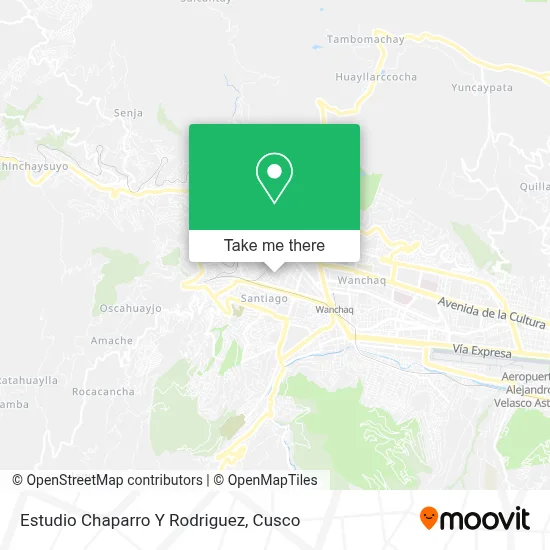 Estudio Chaparro Y Rodriguez map