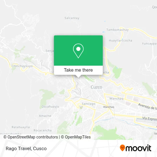 Rago Travel map