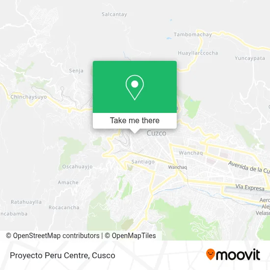 Proyecto Peru Centre map