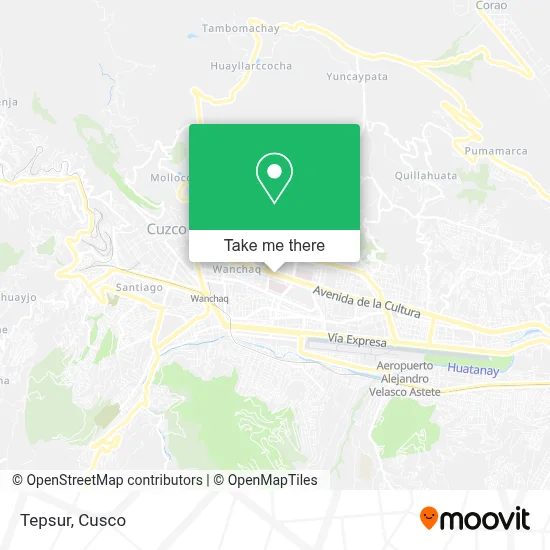 Tepsur map