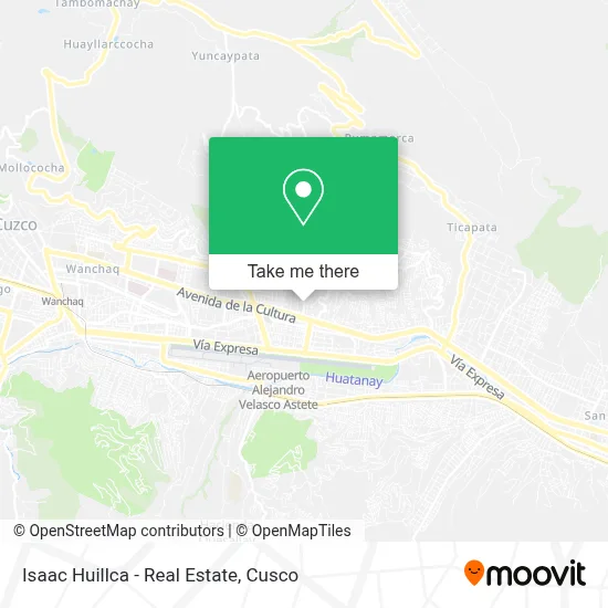 Isaac Huillca - Real Estate map