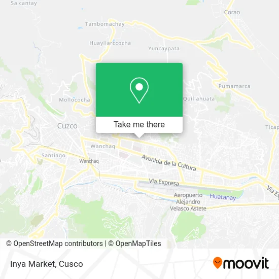 Inya Market map