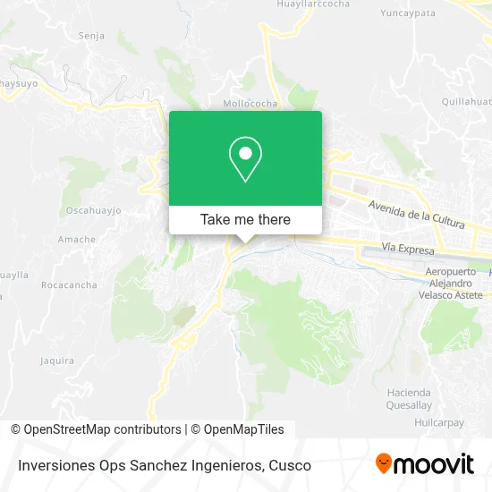 Inversiones Ops Sanchez Ingenieros map