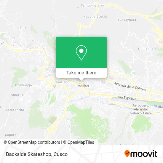 Backside Skateshop map