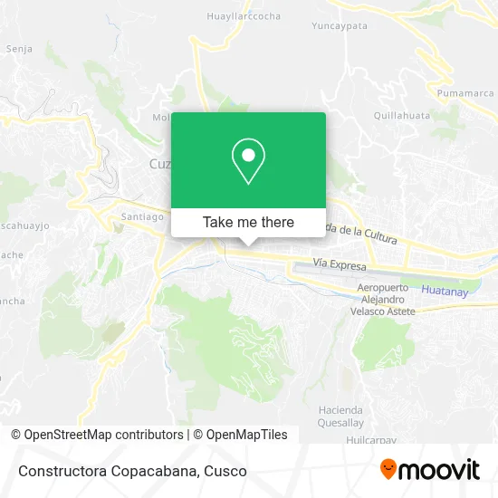 Constructora Copacabana map