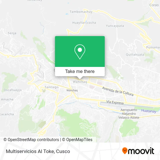 Multiservicios Al Toke map