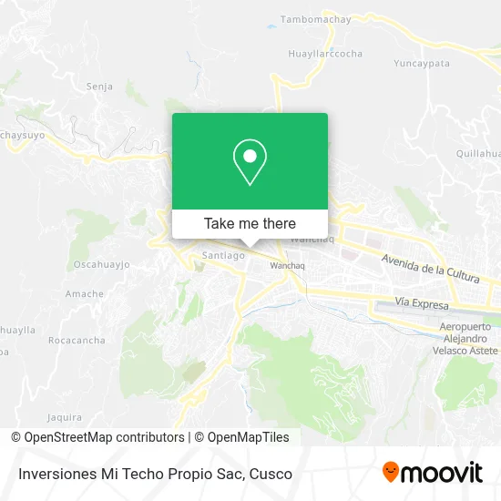 Inversiones Mi Techo Propio Sac map